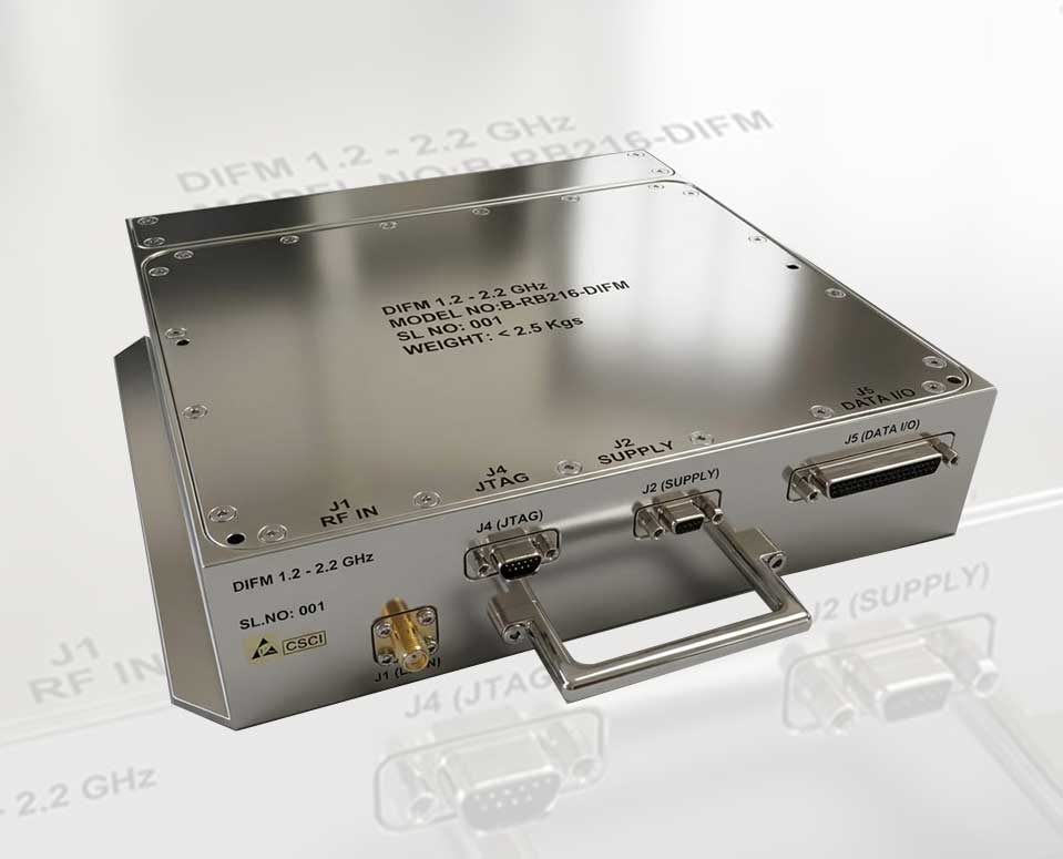 DIGITAL INSTANTANEOUS FREQUENCY MEASUREMENT (DIFM) RECEIVER